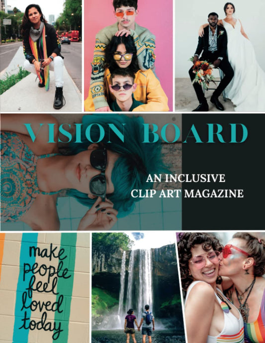 Vision Board - An Inclusive Clip Art Magazine